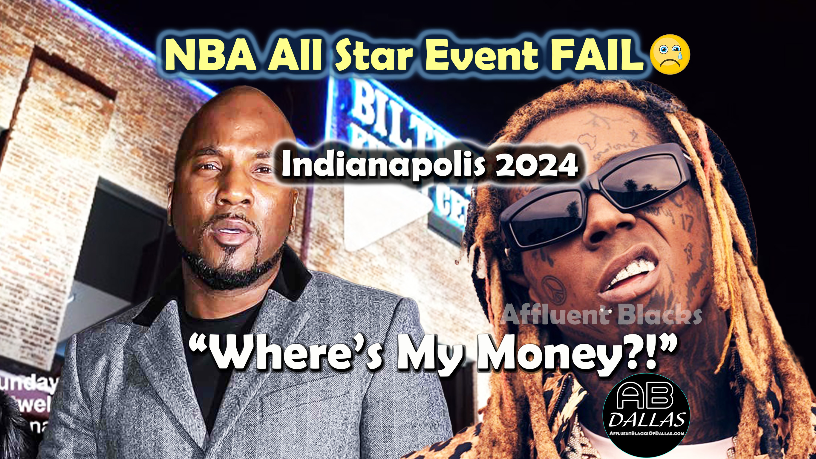 SMH Did Racism Shut Down a Major NBA All Star Event in Indianapolis?